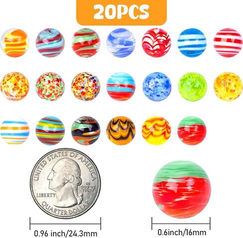 FUTUREPLUSX Marbles Bulk, 75 PCS Glass Marbles Blue Marbles Set Ocean Theme for Kids Marble Run Games Fillers Aquarium Pebbles in Kuwait