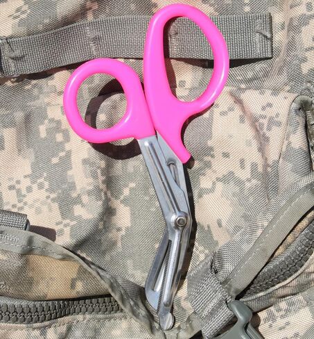 SURGICAL ONLINE Pink EMT First Responder 7.5" Shears + Pink Pen Light - Ideal for All Types of Emergency in Saudi Arabia