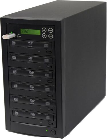 Acumen Disc USB to 5 Disc Duplicator - Flash Media/Disc to Multiple Discs (DVD/CD) Copier Tower System in Saudi Arabia