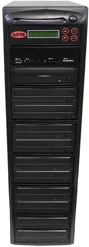 1:1 All-in-One Combo Flash Drive & DVD Duplicator - Back up USB/SD/CF/MS Flash Media Cards to a Single CD/DVD Disc - SYS-USBSDCF-01 in Saudi Arabia