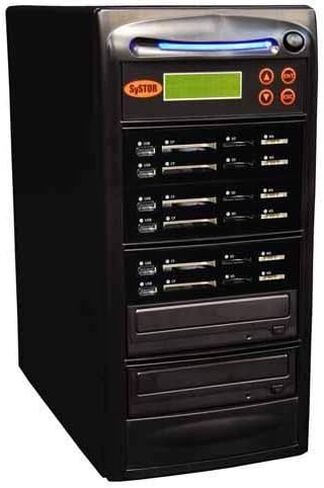 1:1 All-in-One Combo Flash Drive & DVD Duplicator - Back up USB/SD/CF/MS Flash Media Cards to a Single CD/DVD Disc - SYS-USBSDCF-01 in Saudi Arabia