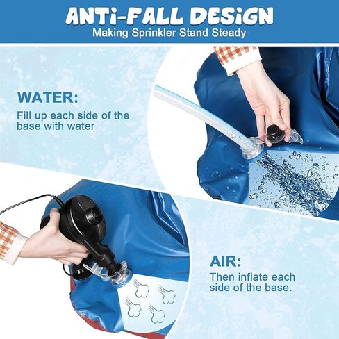 انبرو مرش سمكة قرش عملاق مطور للاطفال، العاب مائية قابلة للنفخ في الصيف للعب في الهواء الطلق للاولاد والبنات والاطفال in Kuwait