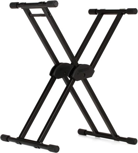 Roland KS-20X Spring Loaded Electronic Keyboard Stand, Double Brace , Black in Saudi Arabia