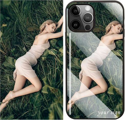 Ivy مخصصة مخصصة الحصرية الزجاجي المقسّر لـ Samsung Glaxy A15 A25 A35 A55 A05S A05 A14 5G A53 A42 A13 A52 A32 A73 A33 A23 Custom for Valentines عيد ميلاد المصور Photo & Enterprise Logo in Saudi Arabia