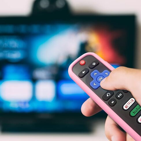 3 Pack Silicone Cover Case for Roku TV Remote in Kuwait
