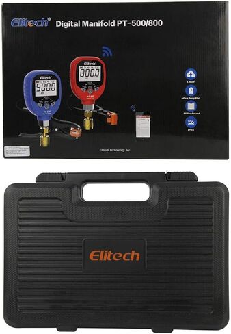Elitech PT-500 Wireless Refrigeration Digital Pressure Gauge HVAC A/C 1/8'' NPT in Saudi Arabia