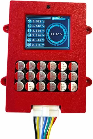 6S Active Balancer with Voltage Display Lifepo4 Equalizer Lipo/LTO/Lithium Titanate Battery Voltage Tester (NCM LFP) in Saudi Arabia