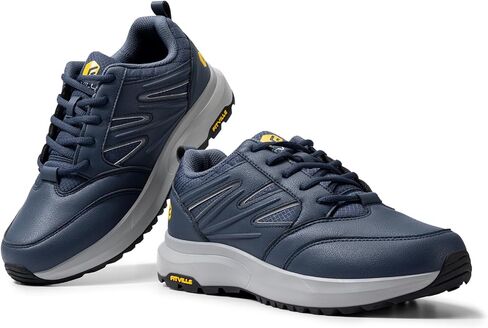 Fitville Mens Wide Geaking Shoes طارد في الهواء الطلق أحذية أحذية أحذية أحذية رياضية مع دعم القوس - جوهر قوي in Saudi Arabia