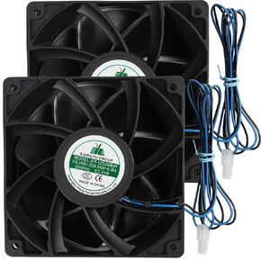 XY-12038B2H High Air Volume Fan, Model XY-12038B2H Cabinet Cooling Fans 110V-220V 0.06A 50/60HZ EC-Fan 12CM 120×120×38mm 2PCS