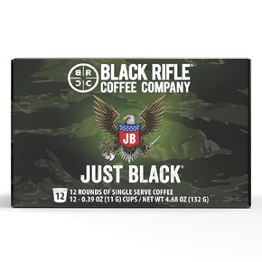 Black Rifle Coffee Company Liberty Roast 22ct, Single Serve Coffee, 22 Count with Notes of Hazelnut, Brown Sugar & Mild Citrus