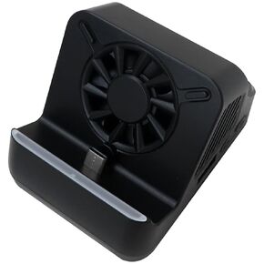 For Nintend Switch Docking Station Stand Charging Dock with 4K TV HDMI Adapter, 3 USB Ports & Cooling Fan, Black [video game]