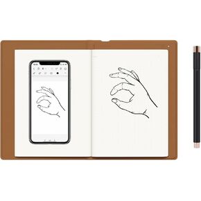 دفتر ملاحظات رقمي مع قلم خالٍ من البطارية لتلبية قرص رسم فني رقمي بلوتوث اللوحي اللاسلكي اللوحي اللوحي