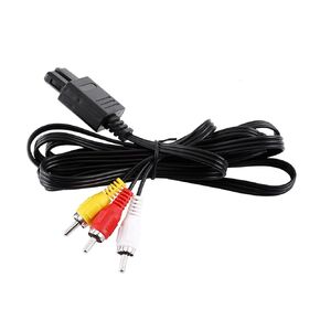 Keenso AV Video Cable for N64, Flexible 6ft Cord for TVMonitor, Composite Cable for Gamers, Gaming Parties