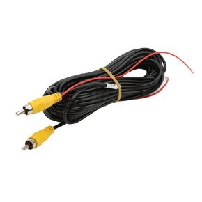 Akozon 33Ft 10M Composite Video Extension Cable for CCTV Rearview Camera DVD Player Tv, Multifunctional Accessory for Home Use
