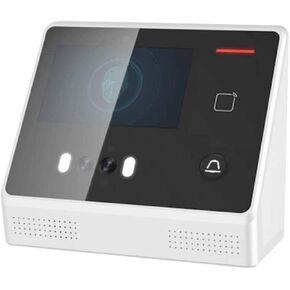 LINOVISION Face Recognition Time Clock Non-Contact Attendance System with 5 inch Touch Screen Max 1600 Faces Support Password Mifare Card Access TCP/IP WiFi Complaint