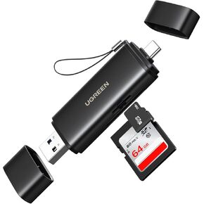 UGREEN SD 4.0 Card Reader USB C USB 3.0 Memory Card Reader Support 312 MB/s SD Micro SD Card Adapter Compatible with iPhone 16/Android/Windows/macOS etc