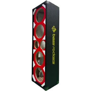 Bass Rockers البرازيلي على الطراز البرازيلي مربع مكبر صوت - 4 × 6.5 سائق أو 4 قرن + 2 مكبر الصوت حاوية | الخشب الرقائقي MDF + ، إنهاء السجاد ، مدخلات مزدوجة ، زوايا شاقة