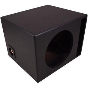 American Sound Connection ASC Single 10 "SPEWOOFER Universal Fit Vate Port Sub Sub Spelial Speat - Armor Coated