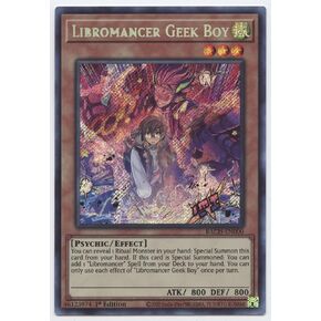 Libromancer Geek Boy - BACH-EN000 - Secret Rare - 1st Edition