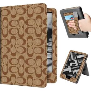 Case for 7"/6.8" Kindle Paperwhite(12th/11th Generation-2024/2021), Slim PU Shell Cover Case with Auto-Wake/Sleep for Kindle Paperwhite 2024 (Khaki) (Khaki)