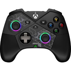 MSI Force PRO W Wireless Gaming Controller – Rechargeable Gamepad with Dual Vibration, Hall Effect Triggers, Certified for Xbox Consoles, PC & Android Compatibility