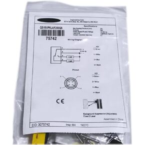 1pcs QS18VP6LAF250Q5 New and Sealed in Box QS18VP6LAF250Q5 1 Year Warranty