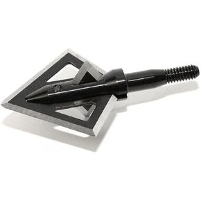 Magnus 4 Blade Hornet Broadhead (3-Pack), Black, 125-Grain