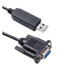 F1T-D2I FT231X USB RS232 Serial to DB9 Female Stanard Pinout/Null Modem Cable 7 8 8.1 10 Linux Supported(Null Modem Pinout)