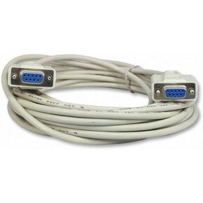 AYA 10Ft (10 Feet) DB9 Female to Female (DB9F/DB9F) Serial Null Modem Cable