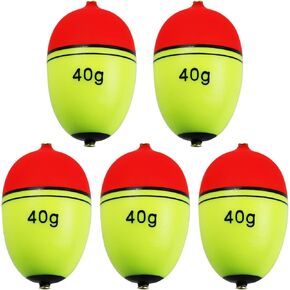 Slip Bobbers Float, EVA Fishing Floats and Bobbers for Crappie, Walleye, Panfish & Bass, Adjustable Sliding Bobbers with Floatage from 0.35oz to 4.23oz
