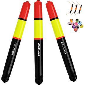 Fishing Bobbers Floats, Catfish Floats Weighted Float for Fishing, High Visibility Wood Bobber for Catfish Pike