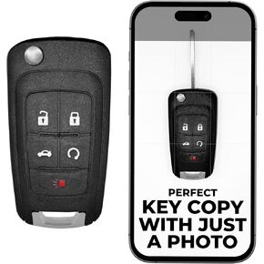 CUT CUT REMOTE FLIP KEY FOB استبدال FOB لـ CHEVY GMC Buick Cruz Expenox Malibu Impala Sonic Camaro Trax Terrain Lacrosse Regal Verano Encore 2010 2011 2014 2014 2015 2015 2017 2018