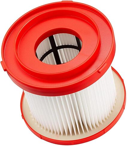 2 Pack 49-90-1900 Wet/Dry Vacuum HEPA Filter Replacement Compatible with Milwaukee Cordless Vacuum - for Milwaukee Cordless M18 M12 M28 vacuums 0780-20,0880-20,0960-20, 0970-20 in Kuwait