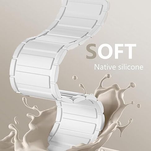 متوافق مع نطاقات Coros Pace Pro ، Silicone Sport Magnicone Strong Strap Watchband متوافق مع Coros Pace Pro / Pace 3 / Apex 2 Pro / Apex Pro / Apex 46mm / Apex 2 / Pace 2 / Apex 42mm Smartwatch in Saudi Arabia