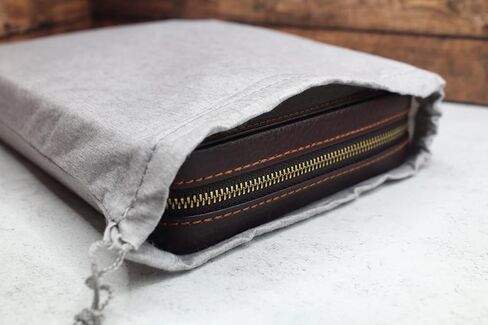 Handmade Leather Band Storage Case for Watch Bands - Fits 8 Bracelets Including 3 Metal Bands - Premium Full Grain Leather - for Apple Watch, Samsung, AndroidWear and Smartwatch Bracelets in Saudi Arabia