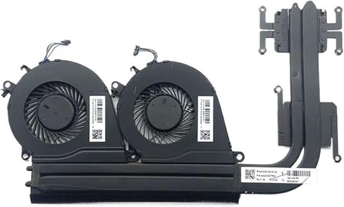 لـ 15-AX 15-BC GTX950 تبريد مروحة مروحة مروحة التدفئة 860348-001 858970-001 45G35HSTP00 TPN-Q173 (مروحة التبريد 2PC)) in Kuwait