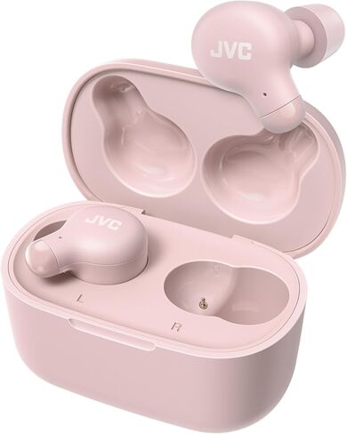 سماعات أذن JVC New Marshmallow True اللاسلكية، عمر بطارية طويل (يصل إلى 28 ساعة)، صوت مع محرك مغناطيسي نيوديميوم، بما في ذلك سماعات أذن من الإسفنج الذكي - HAA18TG (أخضر)، صغير الحجم in Saudi Arabia