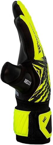 قفازات حارس المرمى N1 سكوربيوس كيدز. قفازات كرة القدم للشباب مع قطع سلبي ونخيل اللاتكس الألماني. قفازات حارس مرمى كرة القدم للأطفال مناسبة جدًا. in Kuwait