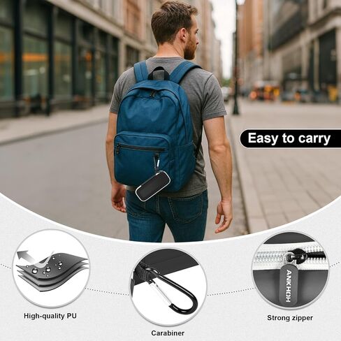 حافظة ANKHOH متوافقة مع جهاز العرض اللاسلكي Logitech R400 جهاز النقر عن بعد، حقيبة تنظيم تخزين المؤشر مع جيب شبكي بسحاب (صندوق فقط)، أسود-أحمر in Saudi Arabia