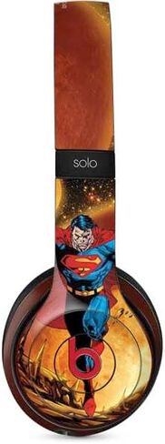 Skinit Decal Audio Skin Compatible with Beats Solo 3 Wireless - Officially Licensed DC Comics Superman Action Pose Art by Jim Lee Design in Kuwait