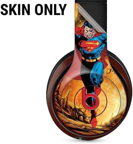 Skinit Decal Audio Skin Compatible with Beats Solo 3 Wireless - Officially Licensed DC Comics Superman Action Pose Art by Jim Lee Design in Kuwait