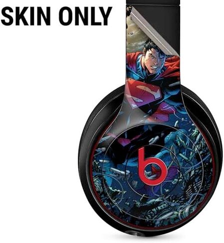 Skinit Decal Audio Skin Compatible with Beats Solo 3 Wireless - Officially Licensed DC Comics Superman Action Pose Art by Jim Lee Design in Kuwait
