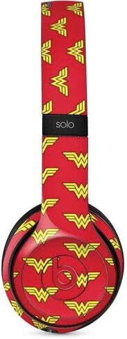 Skinit Skinit Audio Audio Skin متوافق مع Beats Solo 3 Wireless - DC Comics Wonder Logo Design Design in Kuwait