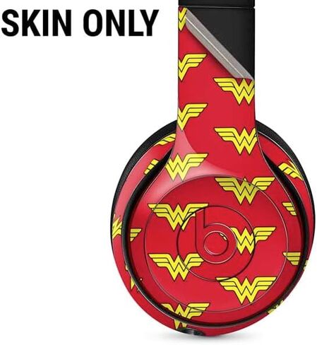 Skinit Skinit Audio Audio Skin متوافق مع Beats Solo 3 Wireless - DC Comics Wonder Logo Design Design in Kuwait