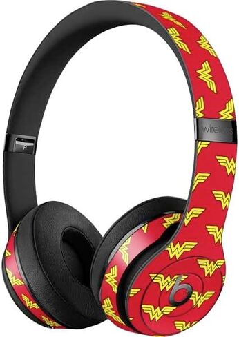 Skinit Skinit Audio Audio Skin متوافق مع Beats Solo 3 Wireless - DC Comics Wonder Logo Design Design in Kuwait