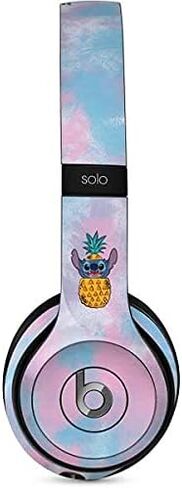 Skinit Skinit Audio Skin متوافق مع Beats Solo 2 Wired - Disney Lilo مرخص رسميًا وتصميم غرزة الأناناس غرزة in Kuwait
