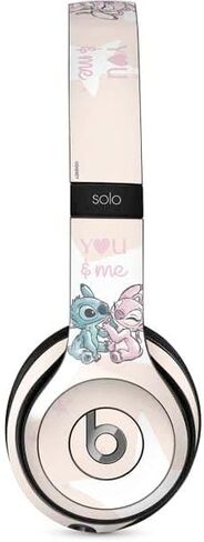 Skinit Skinit Audio Skin متوافق مع Beats Solo 2 Wired - Disney Lilo مرخص رسميًا وتصميم غرزة الأناناس غرزة in Kuwait
