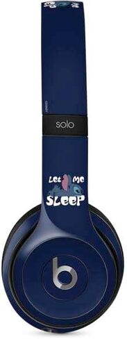 Skinit Skinit Audio Skin متوافق مع Beats Solo 2 Wired - Disney Lilo مرخص رسميًا وتصميم غرزة الأناناس غرزة in Kuwait