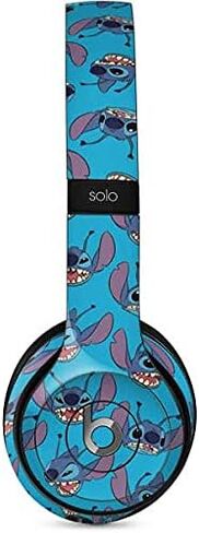 Skinit Skinit Audio Skin متوافق مع Beats Solo 2 Wired - Disney Lilo مرخص رسميًا وتصميم غرزة الأناناس غرزة in Kuwait
