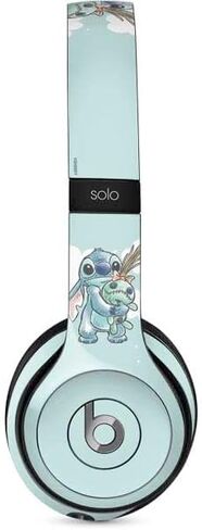 Skinit Skinit Audio Skin متوافق مع Beats Solo 2 Wired - Disney Lilo مرخص رسميًا وتصميم غرزة الأناناس غرزة in Kuwait